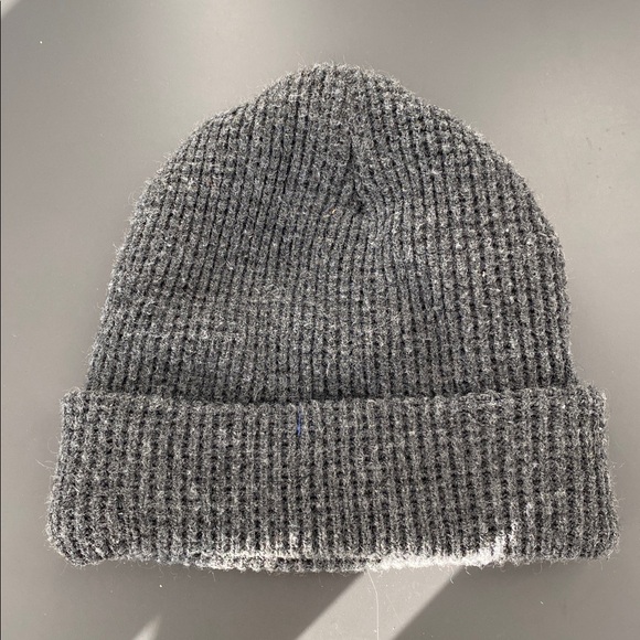 Carhartt x 3M Gray Waffle Knit Beanie Logo Patch Tag Insulation Platinum Street - Picture 4 of 5